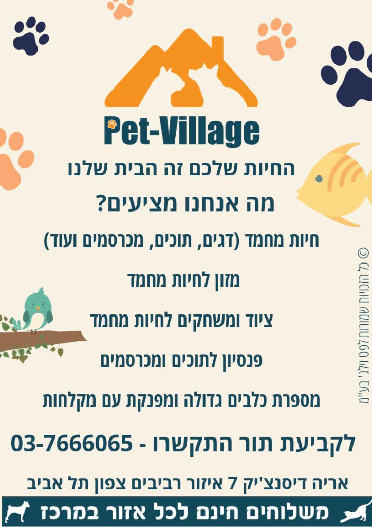 פט וילג' חנות חיות פט וילג' חנות חיות