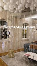 sisters gold balloon