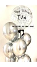 sisters gold balloon