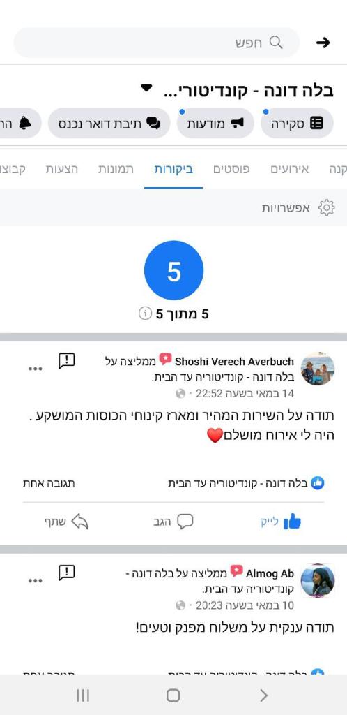 בלה דונה קונדיטוריה בלה דונה קונדיטוריה