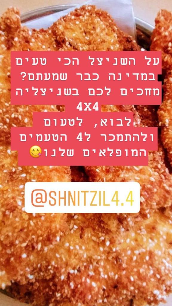 שניצליה 4X4 שניצליה 4X4