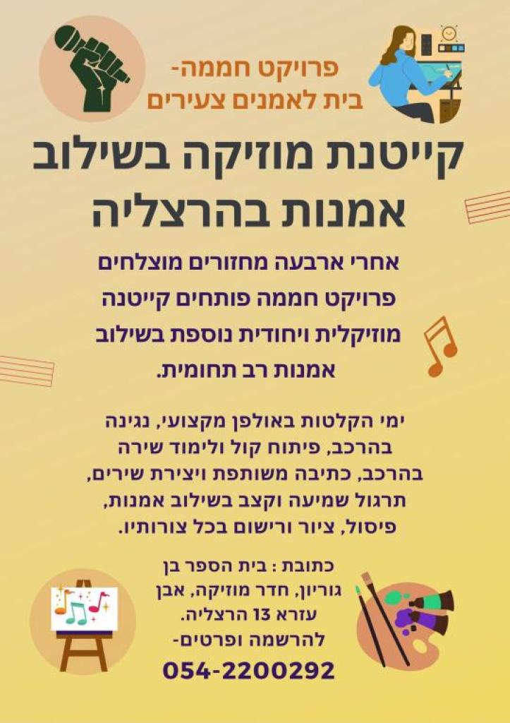 חממה בית לאמנים צעירים חממה בית לאמנים צעירים