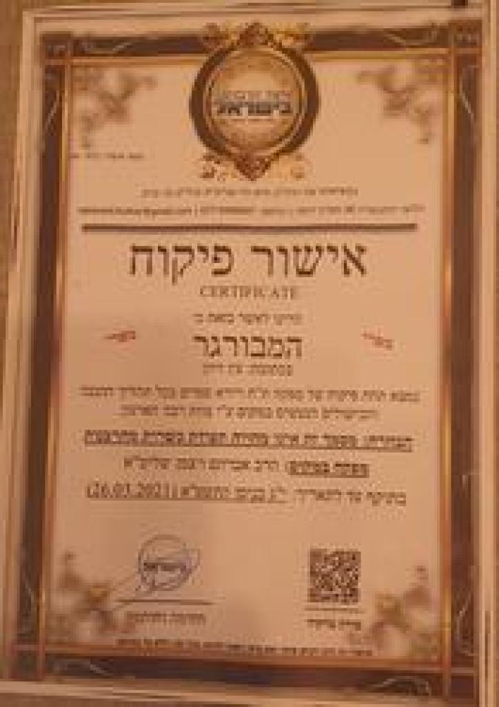 המבורגר עין זיוון המבורגר עין זיוון