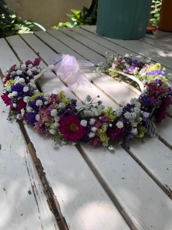 הפרחים של מיכל הפרחים של מיכל