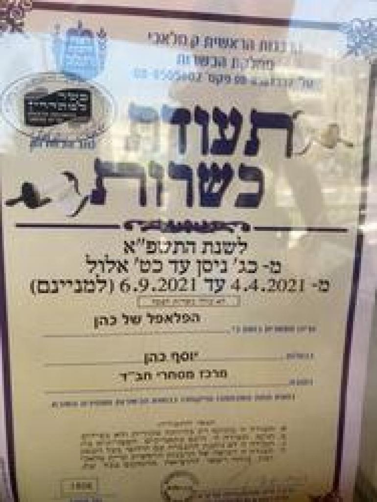 הפלאפל של כהן הפלאפל של כהן