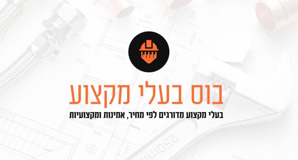 בוס בעלי מקצוע בוס בעלי מקצוע