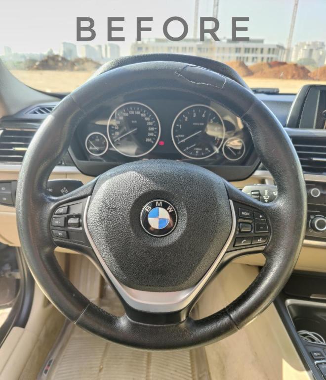 כיסוי להגה בתפירה אישית כיסוי להגה בתפירה אישית