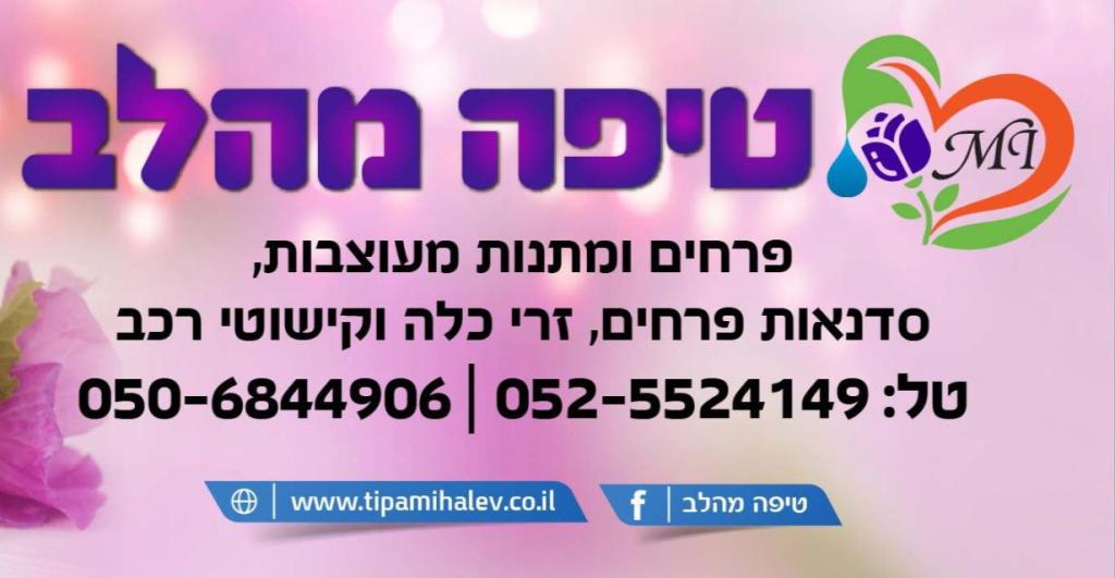 טיפה מהלב טיפה מהלב