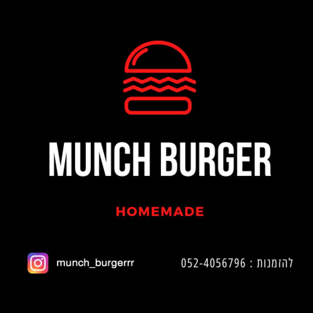 Munch burger Munch burger