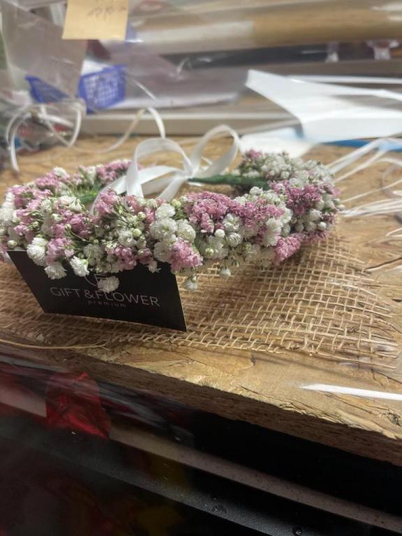 Gift and flower Gift and flower