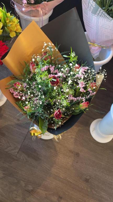 Gift and flower Gift and flower