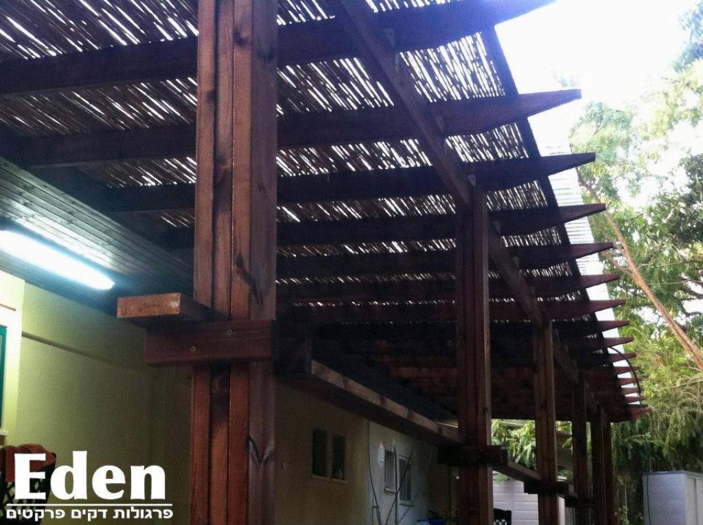 Eden פרגולות דקים פרקטים Eden פרגולות דקים פרקטים