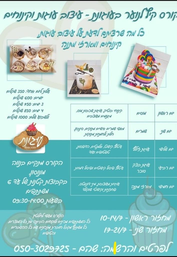 עוגונת לחגיגה מתוקה עוגונת לחגיגה מתוקה