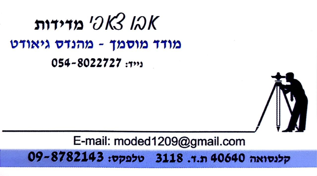 אבו צאפי מדידות אבו צאפי מדידות