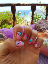 Nail art Sliz