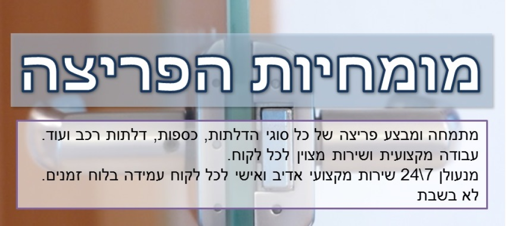 מומחיות הפריצה מומחיות הפריצה