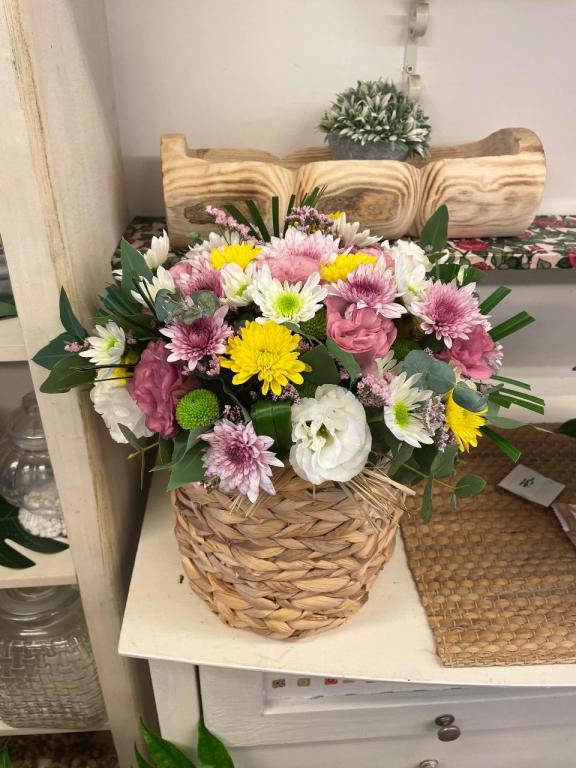 פרחים בצבעים פרחים בצבעים