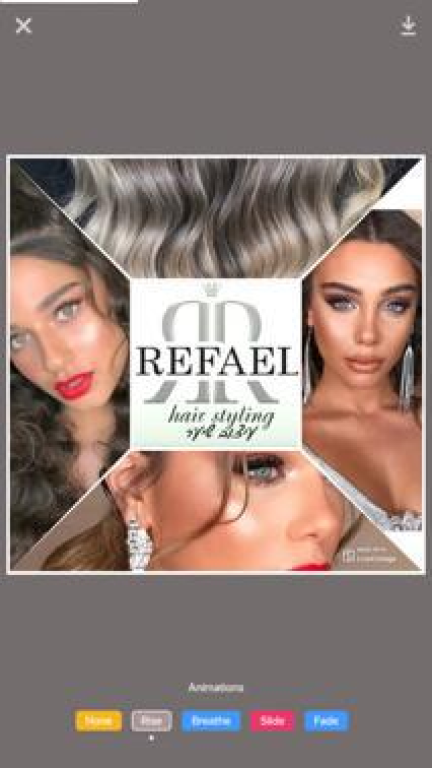 Refael hair styling Refael hair styling