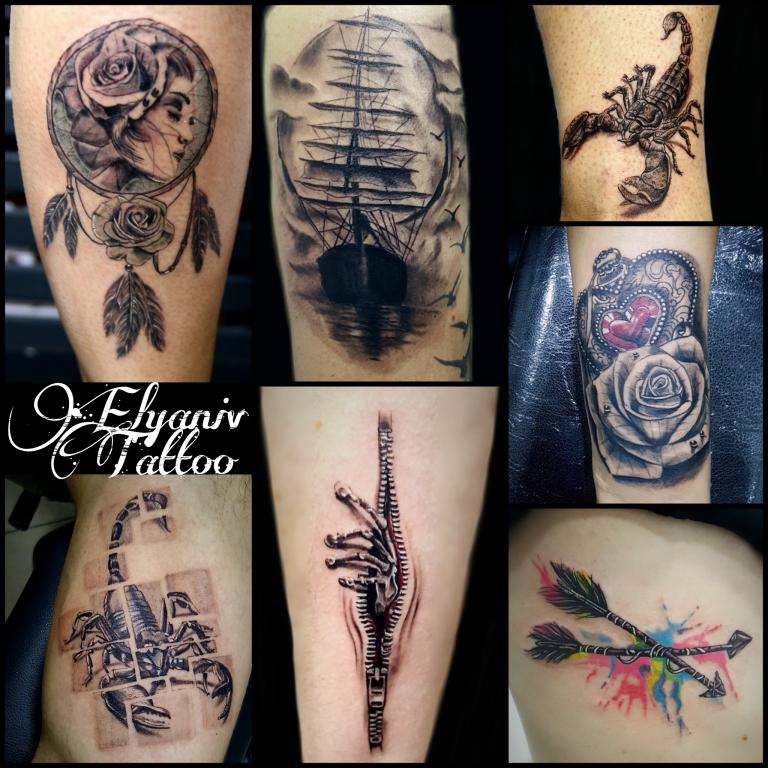 אליניב קעקועים מיטרא טאטו אליניב קעקועים מיטרא טאטו