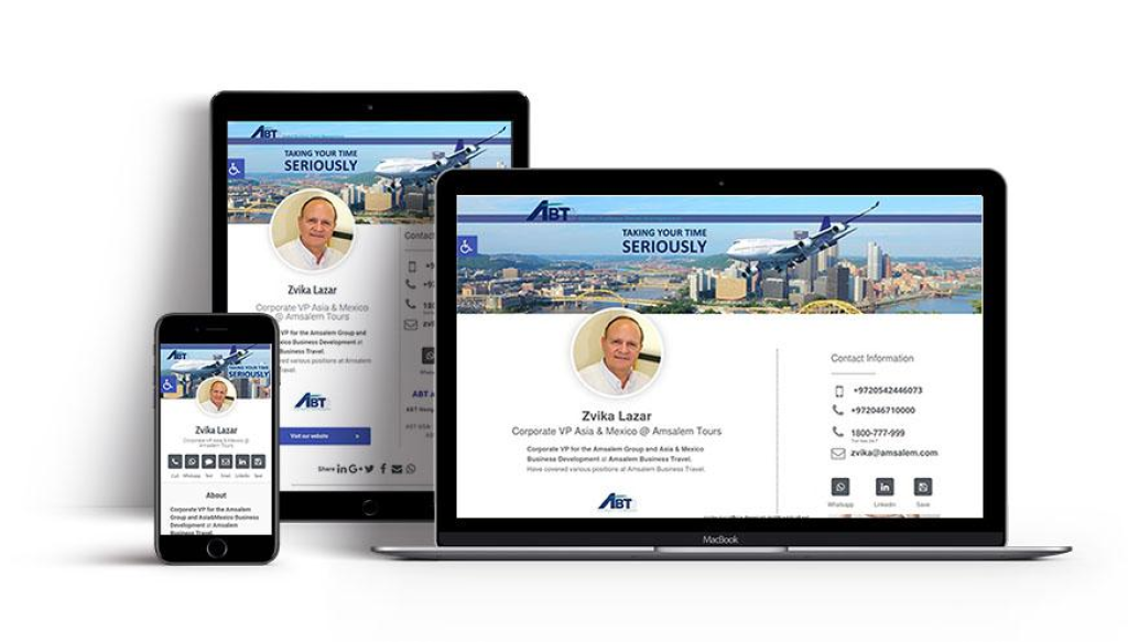 כרטיס ביקור דיגיטלי כרטיס ירוק כרטיס ביקור דיגיטלי כרטיס ירוק