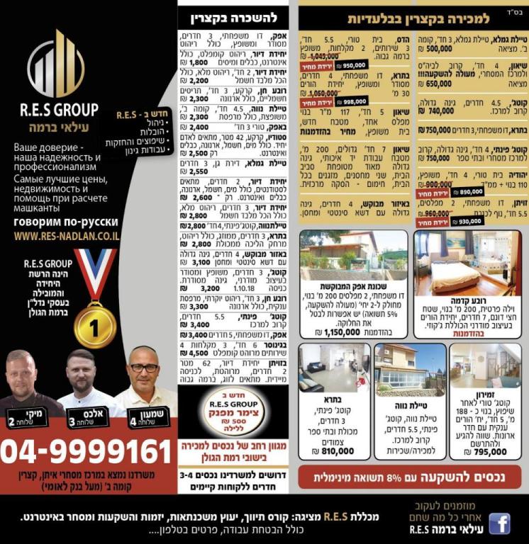 res עילאי ברמה תיווך res עילאי ברמה תיווך